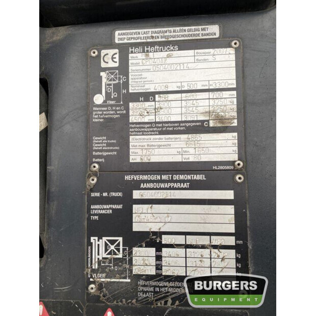 2007 Heli Heftruck AC40-43048200