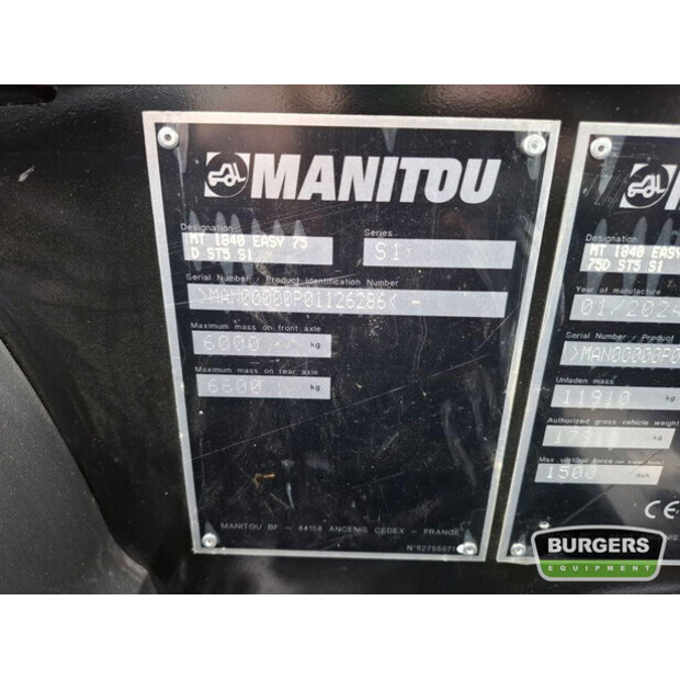 2024 Manitou MT1840-43048487