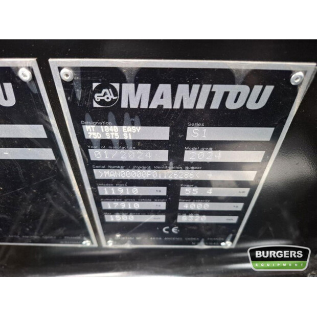 2024 Manitou MT1840-43048493