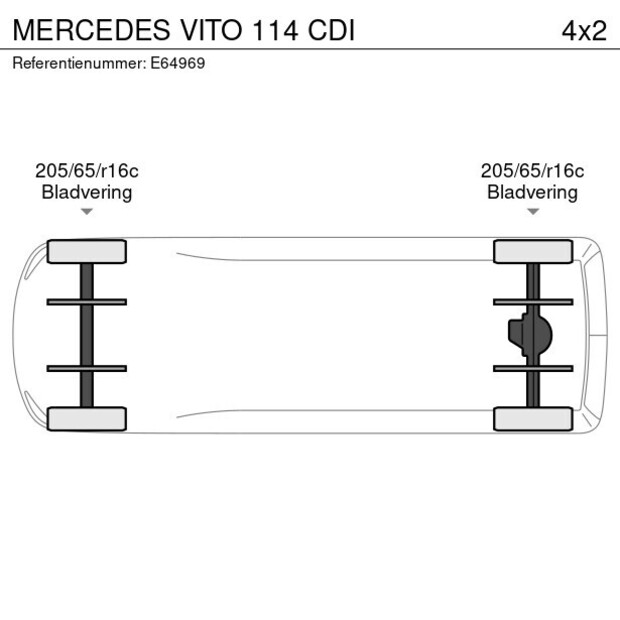 2015 مرسيدس بنز VITO 114CDI-43048976