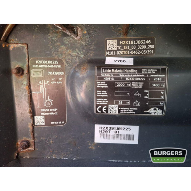 2018 Linde H20T-43050150