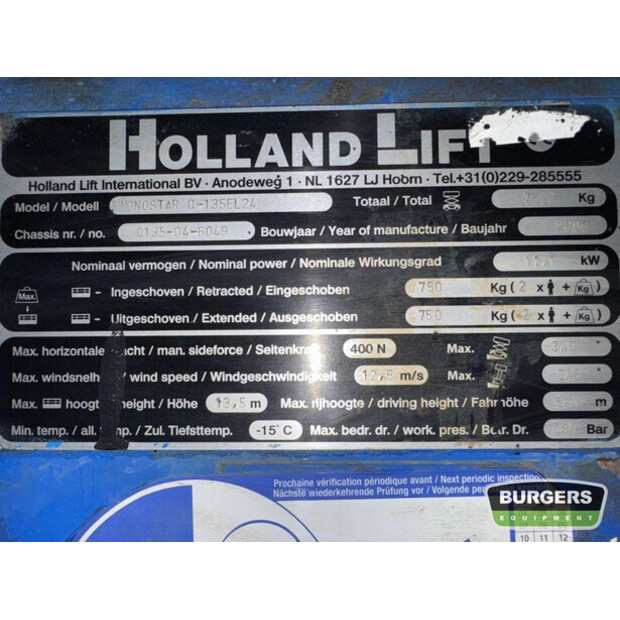 2006 Holland Lift Q-135EL24-43051510