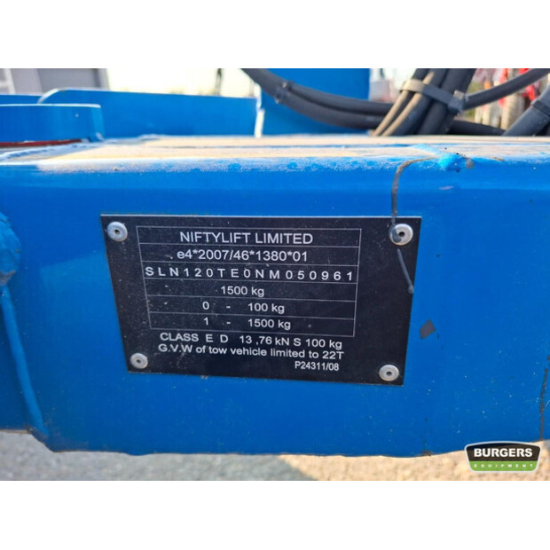 2022 Niftylift 120TE-43052396