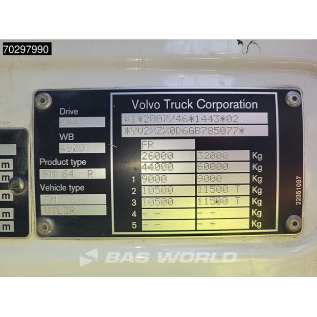 2016 Volvo FMX 450-43052488