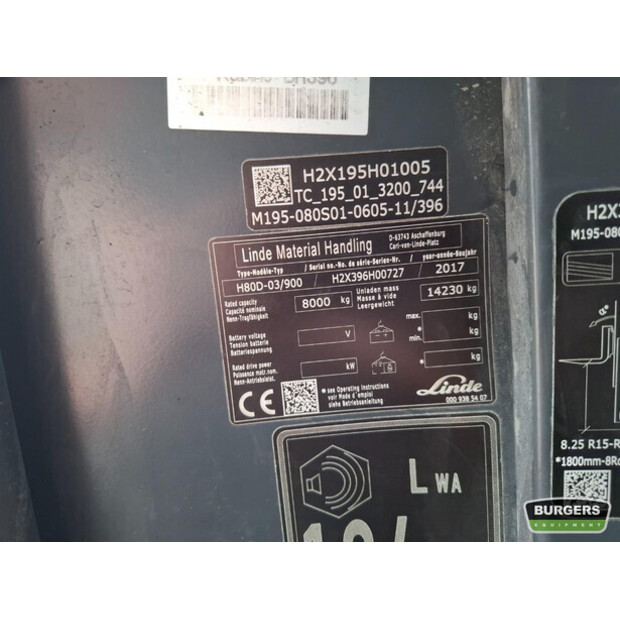 2017 ليندي H80D-43053040