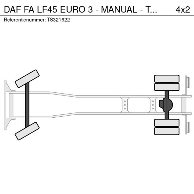 2006 DAF FA LF45-43053644