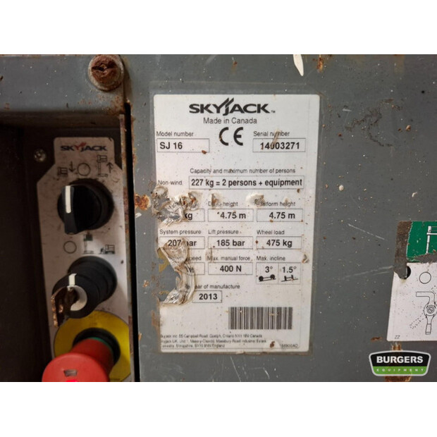 2013 SkyJack SJ16-43054171