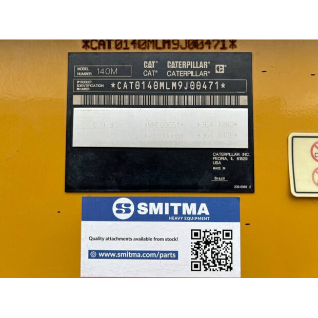 2011 Caterpillar 140M2 AWD-43057267