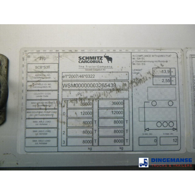 2017 Schmitz Cargobull SCB S3T-43060223