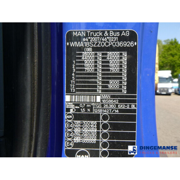 2012 MAN TGS 26.360-43060730