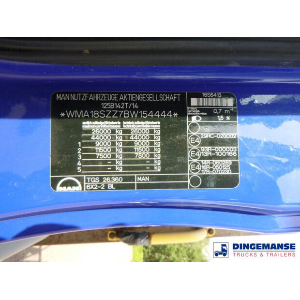 2011 مان TGS 26.360-43061121