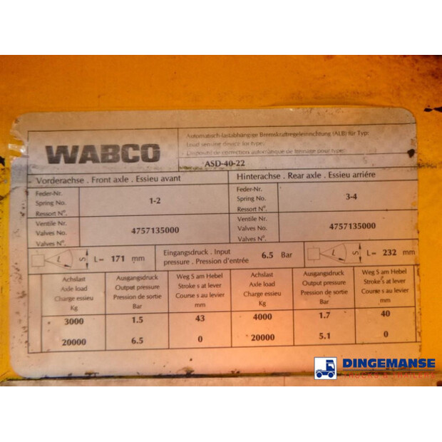 2005 Nooteboom ASD-40-22-43062219