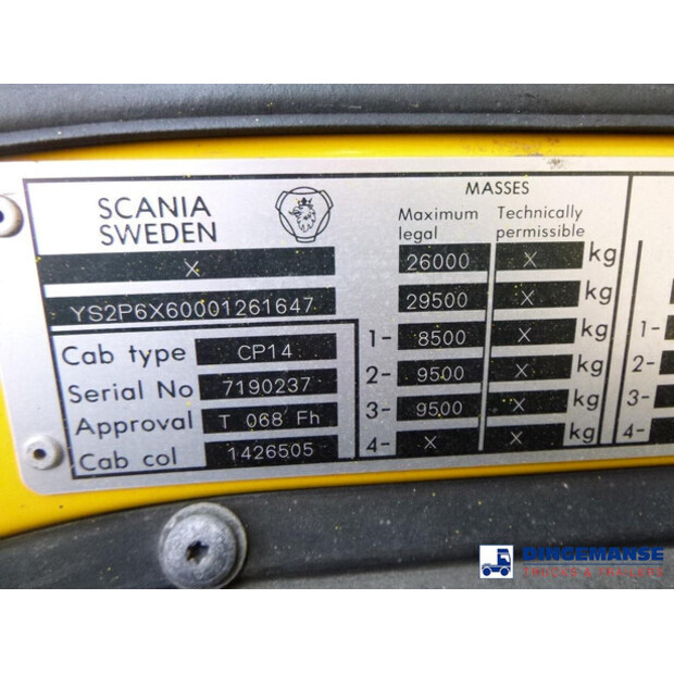 2000 Scania F/P114-340CB-43062292