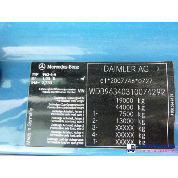 2016 Mercedes-Benz Actros 1843-43062378