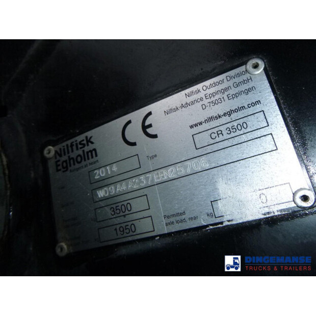 2014 Nilfisk City Ranger CR 3500-43062732