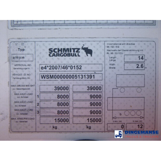 2014 Schmitz Cargobull Frigo trailer + Carrier Vector 1550-43063351