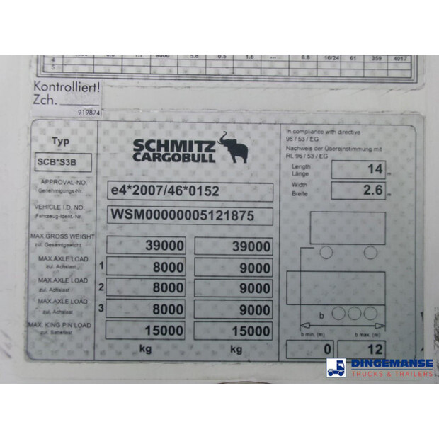 2014 Schmitz Cargobull FRIGO-43063624