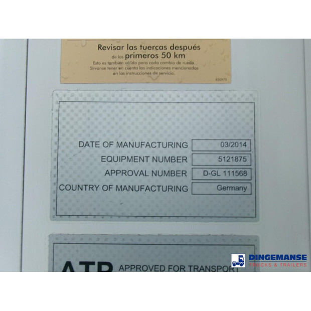 2014 Schmitz Cargobull FRIGO-43063625