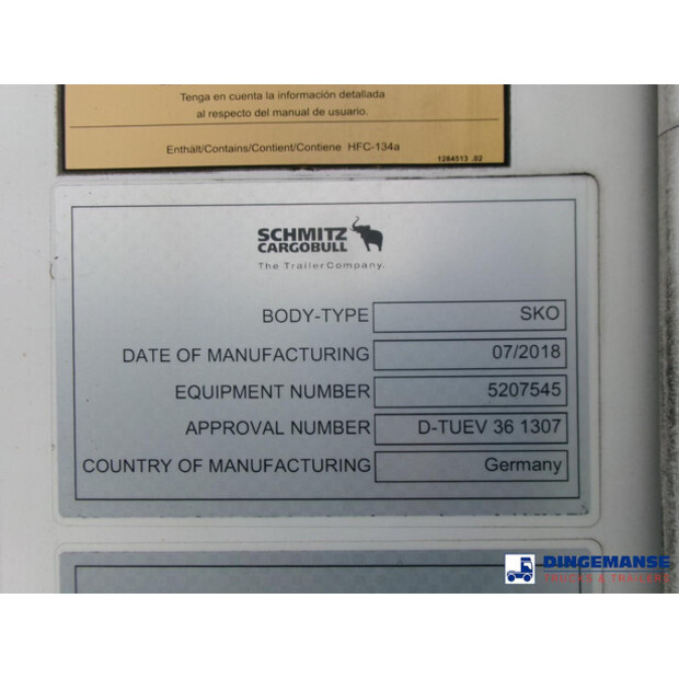 2018 Schmitz Cargobull FRIGO-43063770
