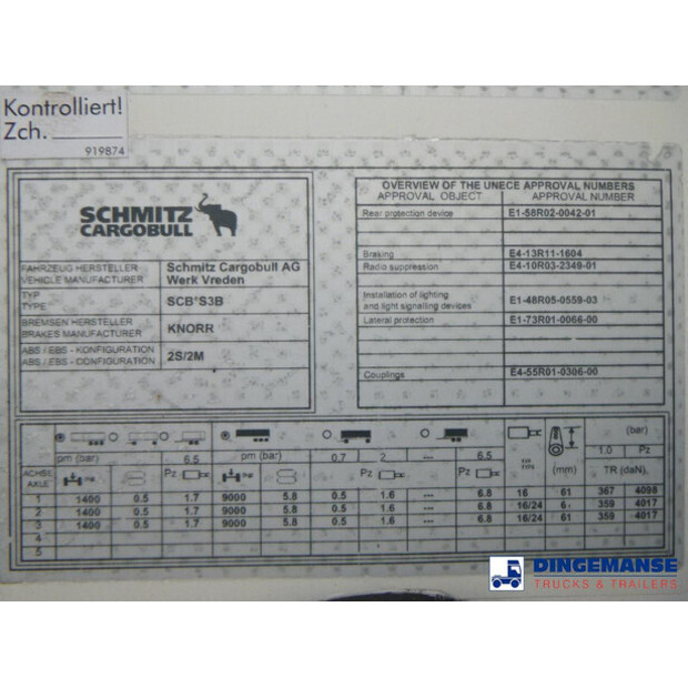 2014 Schmitz Cargobull FRIGO-43064055