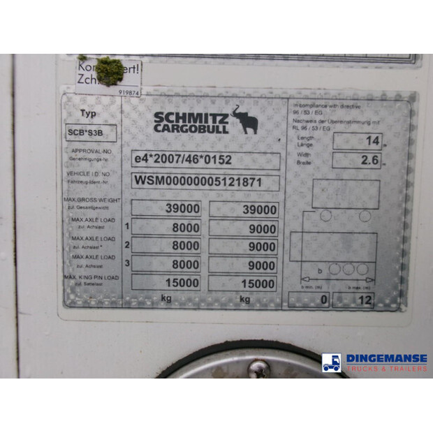 2014 Schmitz Cargobull FRIGO-43064138