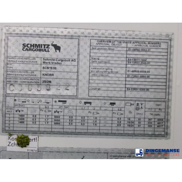 2014 Schmitz Cargobull FRIGO-43064139
