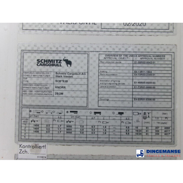 2014 Schmitz Cargobull FRIGO-43064231
