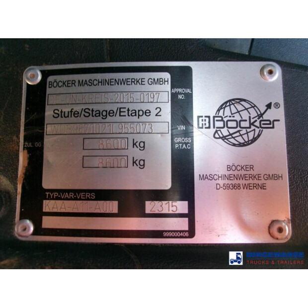 2015 Mercedes-Benz ATEGO 816-43066854