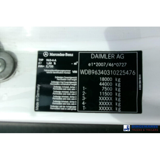 2018 Mercedes-Benz Actros 1843-43068298