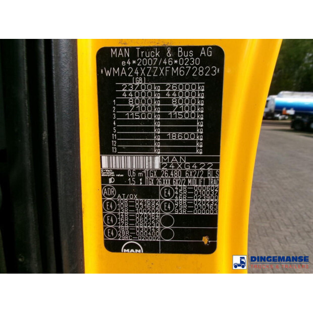 2015 مان TGX 26.480-43068373