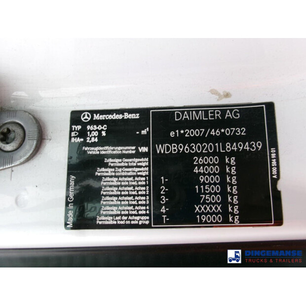 2014 مرسيدس بنز Antos 2533L 6x2 Euro 6 curtain sider-43068764