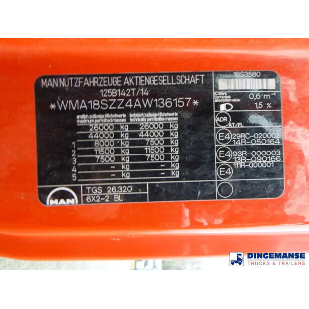 2009 MAN TGS 26.320-43071070