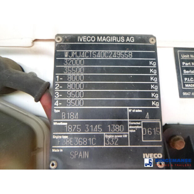 2012 Iveco TRAKKER 450-43073004