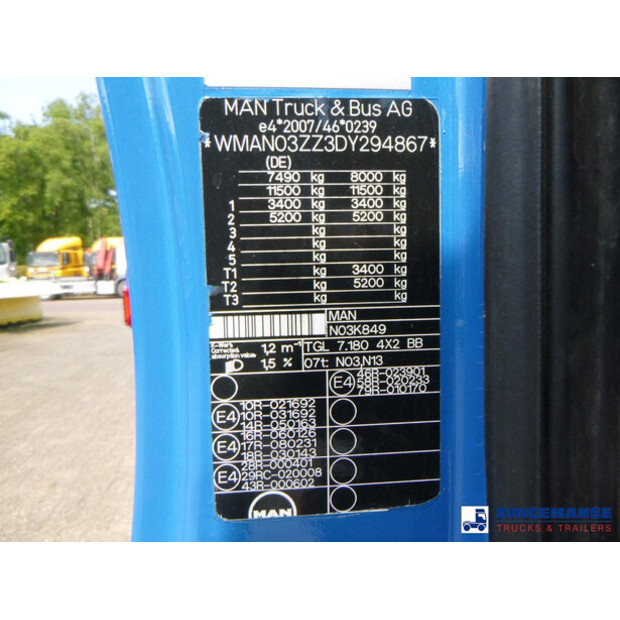 2012 MAN TGL 7.180-43073429