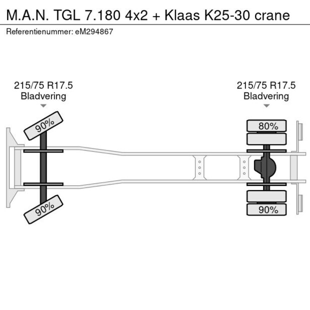 2012 MAN TGL 7.180-43073432