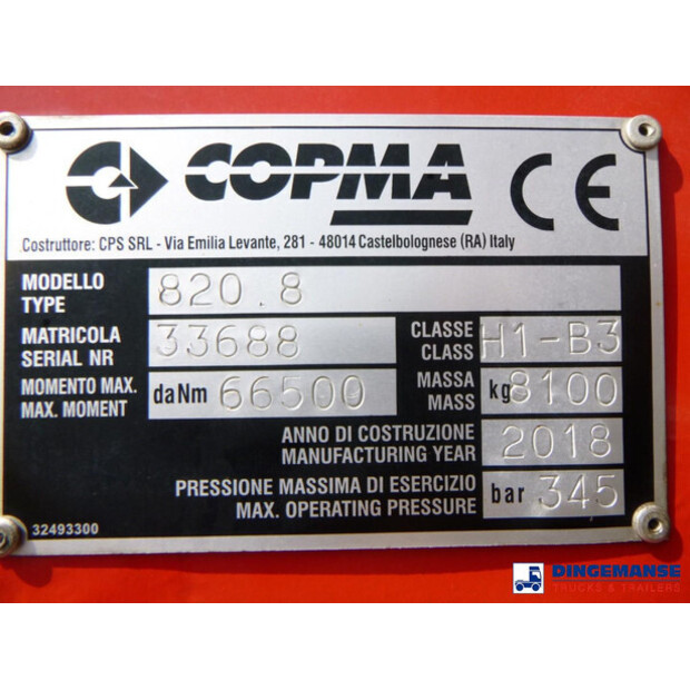 2018 Volvo FH550-43073879