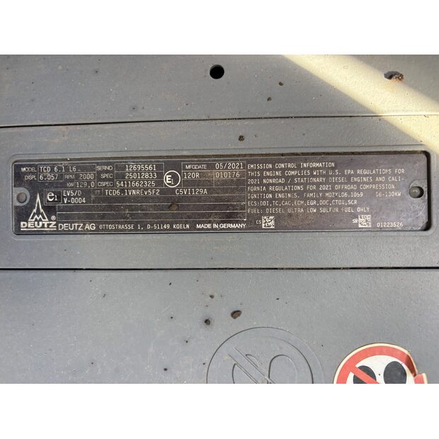 2021 FUCHS MHL340F-43082449