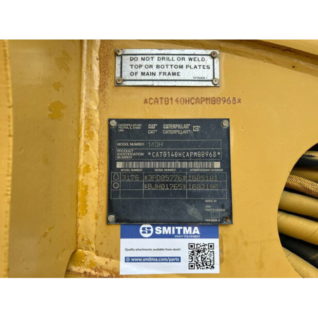 2003 Caterpillar 140H-43090975