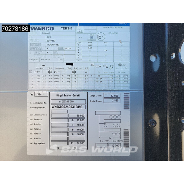 2025 Kögel S24-1-43091324