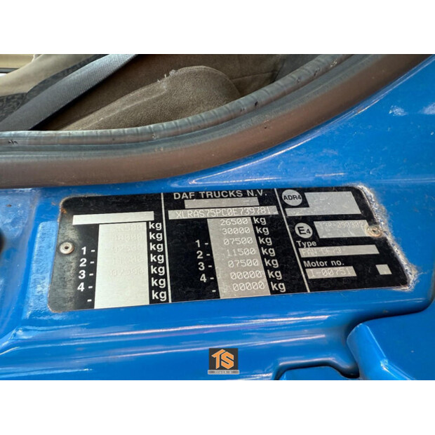 2007 DAF FAN CF75-43094733