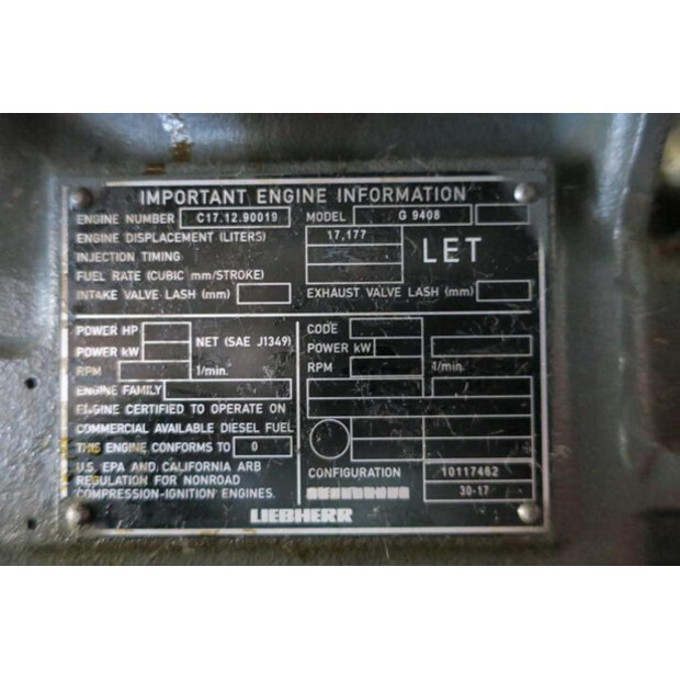 2006 Liebherr G9408-43094956