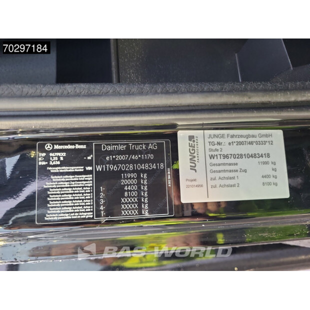 2020 مرسيدس بنز Atego 1221-43095946