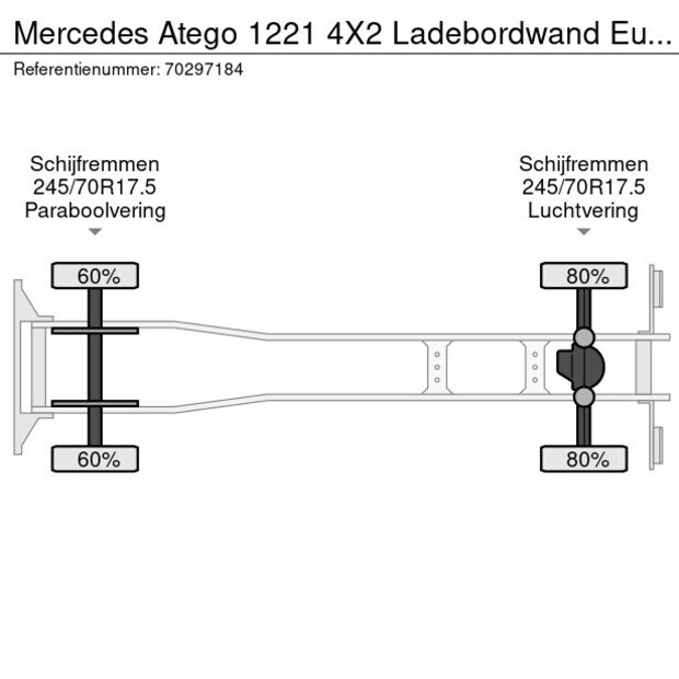 2020 Mercedes-Benz Atego 1221-43095949