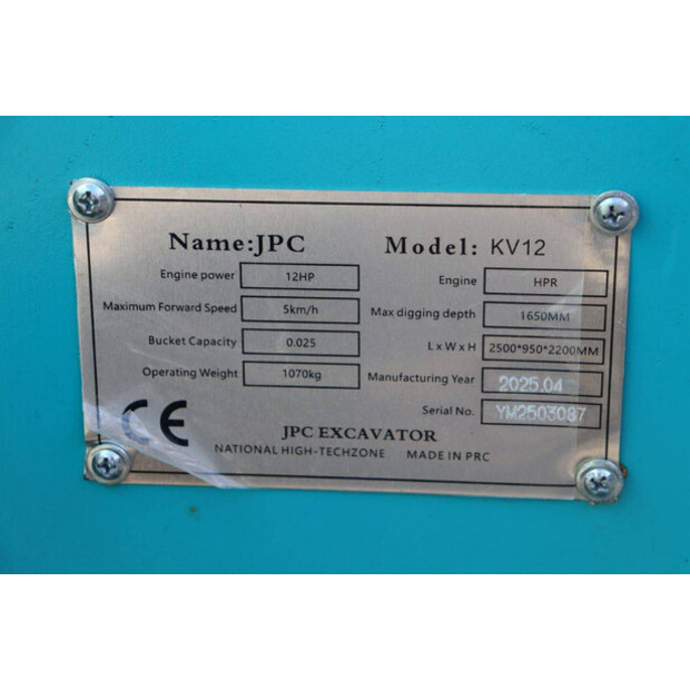 2025 JPC KV12-43096745