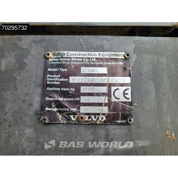 2007 Volvo EC360CL-43113764
