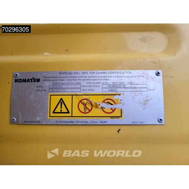 2015 كوماتسو PC360LC-10-43113826