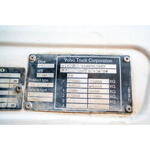 2015 فولفو FMX 460-43114855