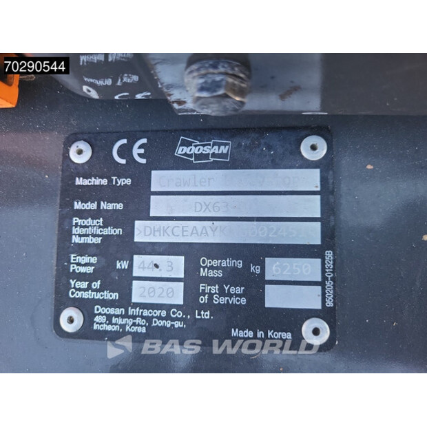 2020 دووسان DX63-3-43115227