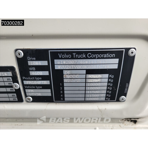 2018 Volvo FMX 460-43116687