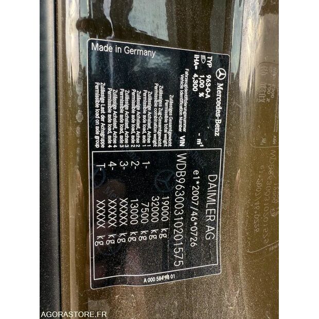 2017 مرسيدس بنز Antos 1824-43134438